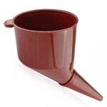 Entonnoir universel inclin� pour carburant, liquide, essence, eau, 13 cm amio - 02305