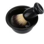 Eosnow 3 po en 1 rasage de brosse  rasage base de cadre + soap bol