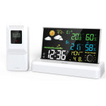 Eosnow affichage positif r�veil �lectronique num�rique haute d�finition thermom�tre int�rieur et ext�rieur ...