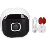 Eosnow - cam�ra de s�curit�, 1080p, d�tection de mouvement, interphone bidirectionnel, vision nocturne, ...