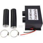 Eosnow chauffage �lectrique portable 600w dc24v, 2 sorties d'air, d�sembueur et d�givrage pour voiture, ...