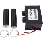 Eosnow chauffage �lectrique portable 600w dc24v, 2 sorties d'air, d�sembueur et d�givrage pour voiture, ...