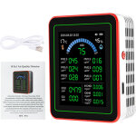 Eosnow compteur hcho 18 en 1, compteur de temp�rature et d'humidit� avec �cran couleur pour bureau � ...