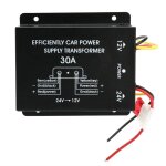 Eosnow - convertisseur d'alimentation de voiture 30a, onduleur abaisseur 24v  12v