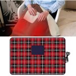 Eosnow couverture chauffante �lectrique usb, ch�le chauffant pour voiture, genou pliable pour voyage ...