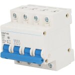 Eosnow disjoncteur mini 4p mcb montage sur rail din 6000a capacit de coupure 400v 20a pour la maison ...
