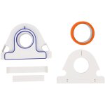 Eosnow ensemble d'applicateurs de ruban de peintre, masquage et distributeur orange de 25mm de largeur ...