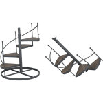 Eosnow �tag�re � plantes d�corative de style europ�en, support multifonctionnel en fer forg�, facile ...