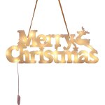 Eosnow guirlande lumineuse led pour joyeux no�l, d�corations pour la maison suspendues, fournitures de ...