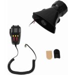 Eosnow haut - parleur de klaxon d'alarme, 7 sons de sir�ne, syst�me de micro pa de voiture 12v 100w, ...