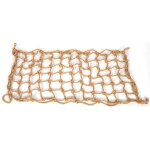 Jeffergarden 1 pices corde de chanvre moyen grand perroquets filet d'escalade suspendu balanoire oiseau ...