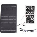 Eosnow - kit de ventilateur à panneau solaire 100w, double ventilateur, étanche ip67, faible bruit, large ... Eosnow - kit de ventilateur à panneau solaire 100w, double ventilateur, étanche ip67, faible bruit, large ...