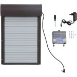 Eosnow ouvre - porte automatique de poulailler  piles, avec minuterie pour canard d'oie, prise ue marron ...