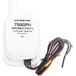 Eosnow - pompe de cale submersible automatique 12v 750gph, avec interrupteur  flotteur intgr, accessoire ...
