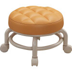 Eosnow pouf roulant en mousse  mmoire de forme haute densit, impermable, roues silencieuses, repose ...