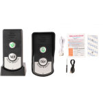 Eosnow - sonnette d'interphone vocal sans fil longue distance 3 vitesses sonnette sonore intercomunicador ...