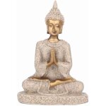Eosnow statue de bouddha assis en m�ditation, figurine sculpt�e, artisanat pour la d�coration de la maison, ...