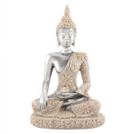Eosnow statue de bouddha assis en m�ditation sculptant une figurine artisanale pour la d�coration de ...