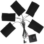 Eosnow tampon de chauffage en tissu �lectrique 3 engrenages temp�rature r�glable chauffage usb pour les ...