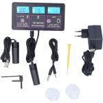 Eosnow - testeur de qualit de l'eau 6 en 1, multifonction ph temp ec cf rh tds mtre pour aquarium hydroponiq ...