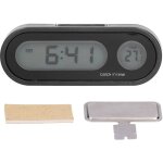 Eosnow thermomtre de voiture lumire de nuit horloge de tableau de bord lectronique pour le bureau ...