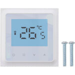 Eosnow thermostat num�rique ac 90 - 240v, contr�le pr�cis, programmation de bricolage, chauffage par ...