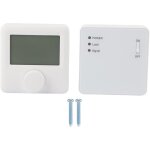 Eosnow thermostat programmable de chauffage, contrleur de temprature numrique sans fil rf de haute ...