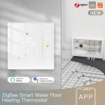 Eosnow tuya zigbee affichage numrique contrleur de temprature intelligent thermostat de chaudire ...