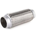 Eosnow tuyau flexible d'�chappement en acier inoxydable, tube de r�paration de joint flexible, accessoires ...