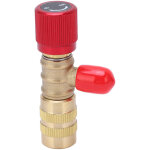 Eosnow vanne de charge de r�frig�rant de s�curit� pour liquide, pour r22, r410, r134a, r404, 1 / 4 po ...