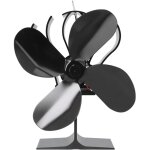 Eosnow ventilateur de chemine  4 pales en alliage d'aluminium, pole rsistant aux hautes tempratures ...
