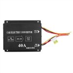 Eosnow voiture camion 40a 480w dc 24v � 12v convertisseur de puissance r�ducteur de tension �lectrique ...
