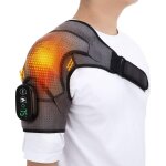 Épaulière chauffante avec vibration, bandoulière électrique réglable, épaulière pour homme ou femme, ... Épaulière chauffante avec vibration, bandoulière électrique réglable, épaulière pour homme ou femme, ...