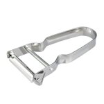 �pluche - pommes de terre, lame oscillante, ultra - tranchante, manche en m�tal, fabriqu� en acier inoxydable ...