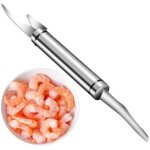 �plucheur de crevettes, couteau ligne crevettes, crevette deveiner en acier inoxydable, multifuncionales ...