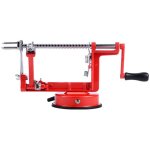 Eplucheur de pomme - (3 lames suppl�mentaires) coupe pomme, enleve trognon and epluche, inox lames, base ...