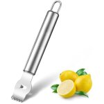 �plucheur de zeste de citron, zesteur de citron professionnel avec couteau canelle tranche citron en ...