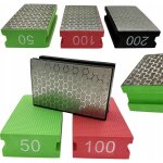 �ponge diamant pour le pon�age des carreaux de poterie, lot de 3