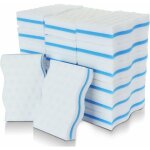 Eponges magiques, 24 pcs eponge en melamine de nettoyage tr�s �paisse - gomme magique pour salle de bain, ...