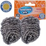 �ponges � r�curer m�talliques 2 pi�ces en spirale inoxydable tr�s r�sistantes splendeli arix sans rouille ...