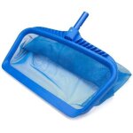 Epuisette de fond de grand capacit pour votre piscine - luxe - couleur bleu - jardiboutique