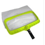 puisette de fond de piscine - lame en caoutchouc et cadre renforc - double couche