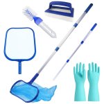 Epuisette de fond piscine, epuisette piscine fond, epuisette de fond piscine avec manche telescopique, ...