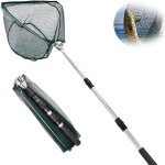 �puisette de p�che t�lescopique 170 cm avec poign�e, �puisette pliable portable avec long manche pour ...