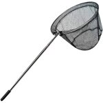 puisette de pche tlescopique - 2. 1m puisette de pche avec filet de pche pliable - accessoire de ...