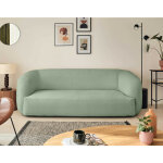 Ernee - canap� 3 places - en velours - vert