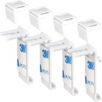 Ersandy - lot de 4 supports de serrage pour store enrouleur double sans perage accessoires de rechange ...