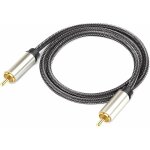 Cble audio numrique coaxial, hifi 5. 1 spdif rca vers rca mle vers mle, pour cbles audio numrique ...