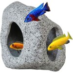 Ersandy - cachette d'aquarium pour animaux de compagnie aquatiques pour se reproduire, jouer et se reposer, ...