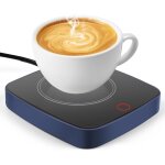 Ersandy - chauffe tasse � caf�, �lectrique tasse chauffante avec 3 r�glages de temp�rature, chauffe tasse ...